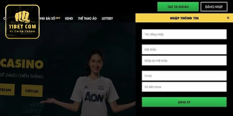 Thao tác tham gia bắn cá 11bet dễ dàng 